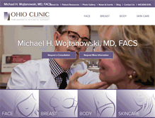 Tablet Screenshot of ohioclinic.com